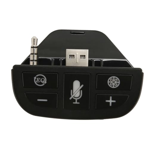 Dpofirs Stereo-Headset-Adapter für Xbox One, Sound Enhancer für Xbox Series X|S, Kopfhörer-Audiokonverter für Voice-Chat, Game-Sound-Mix, Lautstärkeregelung von Dpofirs
