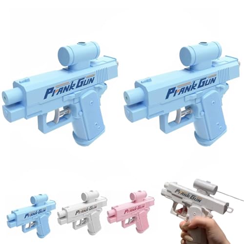 Dpptgh Streich-Wasserpistole, Umgekehrter Wasserpistolen-Streich, Zwei-Wege-Spritzpistolen, Lustige Geschenke for Kinder Und Erwachsene – 2 Stück(Blue) von Dpptgh