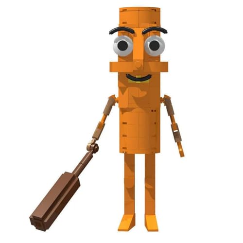 Dpptgh Tung Tung Tung Sahur Toy, italienische Figur Brainrot Meme, Tralala Brainrot, Bauspielzeug, Sammelfigur, Tierfigur, Sammlerstück, für Sammlung und Dekoration (Tung Sahur) von Dpptgh