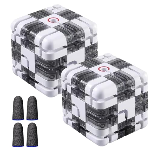 Großes Labyrinth, 3D-Puzzle, Labyrinthwürfel – Spannendes Denkspiel, 3D-Labyrinth-Ball-Puzzle, Handheld-Zappelspiel Für Erwachsene Und Kinder, Zur Linderung Von Angstzuständen(2PCS-B) von Dpptgh