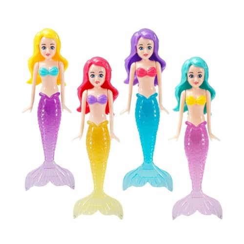 Meerjungfrauen-Poolspielzeug, Meerjungfrauen-Muschel-Poolspielzeug, lustige rotierende Prinzessinnen-Schwimmkörper, Partyzubehör und Wasserspielzeug der kleinen Meerjungfrau for Kinder, Schwimm- und T Meerjungfrauen-Poolspielzeug, Meerjungfrauen-Muschel-Poolspielzeug, lustige rotierende Prinzessinnen-Schwimmkörper, Partyzubehör und Wasserspielzeug der kleinen Meerjungfrau for Kinder, Schwimm- und T von Dpptgh