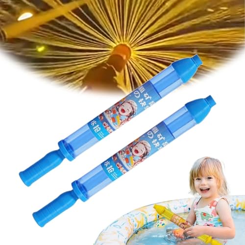 Wasserpistole mit Feuerwerk, Weite Reichweite Wassersprühmaschine, romantische Wasserpistole für Kinder und Erwachsene, Sommerspritzen Spielzeug für Kinder Schwimmbad, Garten, Schwimmbad, Party Spass Wasserpistole mit Feuerwerk, Weite Reichweite Wassersprühmaschine, romantische Wasserpistole für Kinder und Erwachsene, Sommerspritzen Spielzeug für Kinder Schwimmbad, Garten, Schwimmbad, Party Spass von Dpptgh