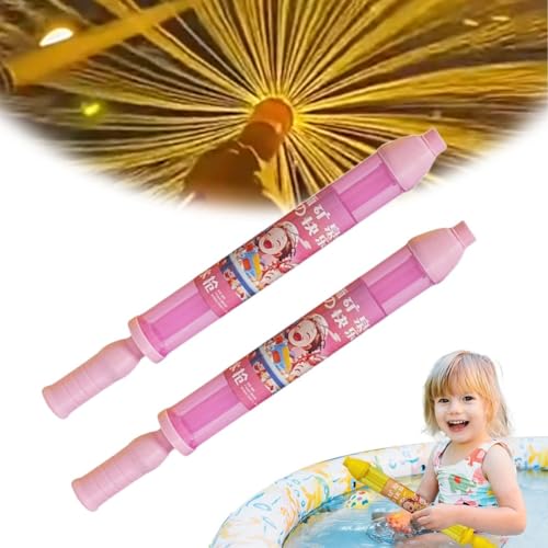 Wasserpistole mit Feuerwerk, Weite Reichweite Wassersprühmaschine, romantische Wasserpistole für Kinder und Erwachsene, Sommerspritzen Spielzeug für Kinder Schwimmbad, Garten, Schwimmbad, Party Spass Wasserpistole mit Feuerwerk, Weite Reichweite Wassersprühmaschine, romantische Wasserpistole für Kinder und Erwachsene, Sommerspritzen Spielzeug für Kinder Schwimmbad, Garten, Schwimmbad, Party Spass von Dpptgh