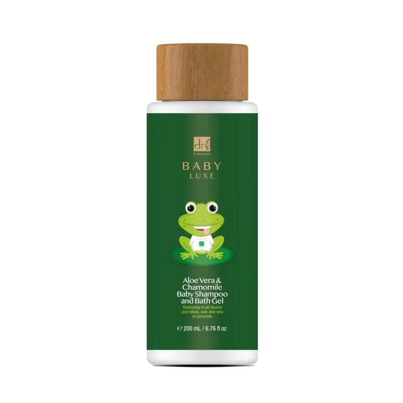 Baby Lux Aloe Vera & Chamomile Baby Shampoo & Bath Gel 200ml von Dr Botanicals