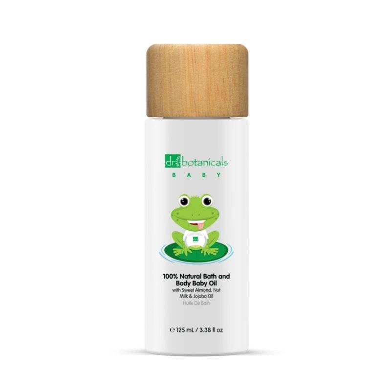 Jojoba Seed Oil Relaxing Baby Body Oil 125ml von Dr Botanicals