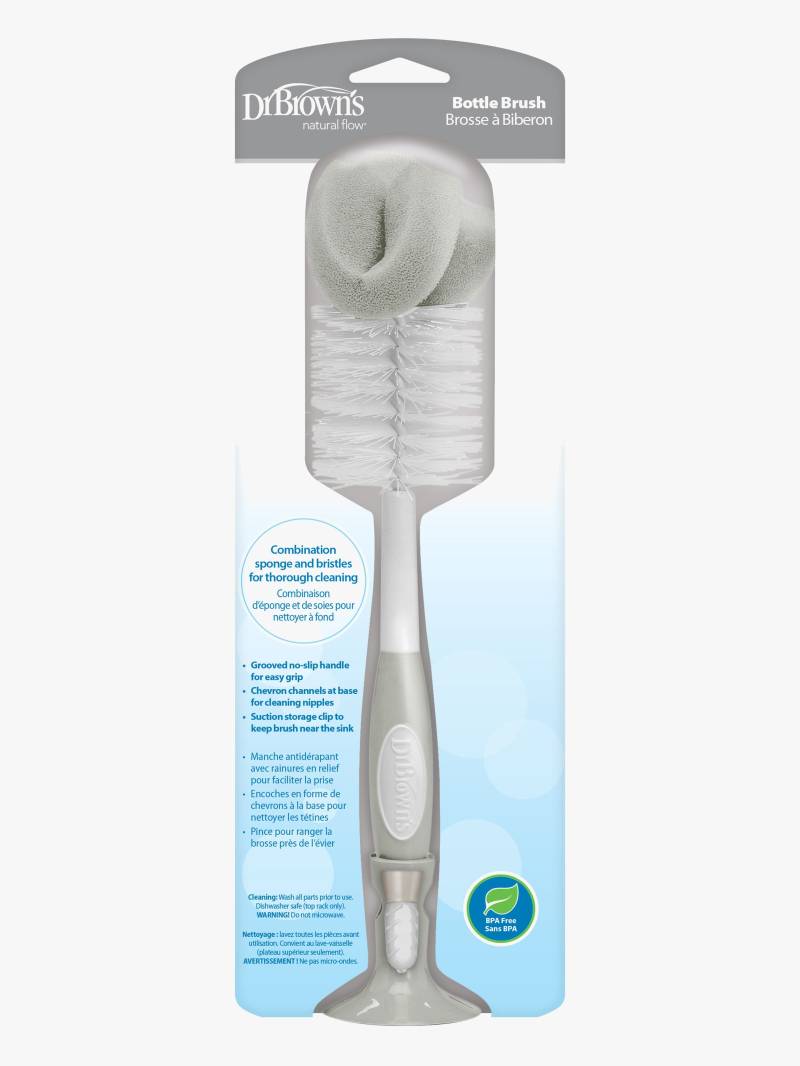 Dr. Brown's  Groß Flaschenbürste, Grau von Dr. Brown's