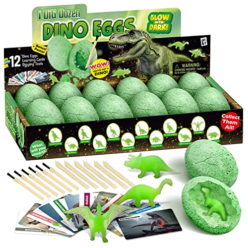 Nachtleuchtender Dinosaurier Ausgrabungsset für Kinder Dino Ei Toy Ausgraben Dino Spielzeug Archäologie Set ab 6 Jahren Nachtleuchtender Dinosaurier Ausgrabungsset für Kinder Dino Ei Toy Ausgraben Dino Spielzeug Archäologie Set ab 6 Jahren von Dr. Daz