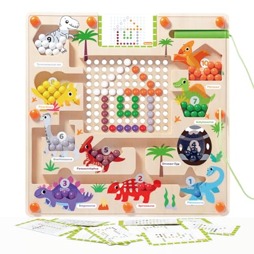 Dr. MUYA® Montessori Spielzeug 2 3 4 5 6 Jahre, Magnetic Spiel, Lernspiele, Spielzeug ab 3 Jahre, Kinderspielzeug, Holzspielzeug, Geschenk 2-6 Jahre Kinder Junge Mädchen Dr. MUYA® Montessori Spielzeug 2 3 4 5 6 Jahre, Magnetic Spiel, Lernspiele, Spielzeug ab 3 Jahre, Kinderspielzeug, Holzspielzeug, Geschenk 2-6 Jahre Kinder Junge Mädchen von Dr. MUYA