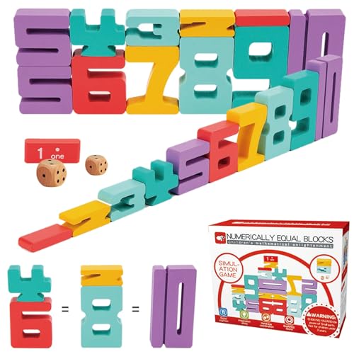 Dr. MUYA® Spielzeug ab 3 4 5 6 Jahren, Montessori Spielzeug ab 3 Jahre, Kinderspielzeug ab 3 Jahre, Zahlenbausteine, Holzbausteine Bauklötze, Geschenke für Mädchen Jungen Kinder Dr. MUYA® Spielzeug ab 3 4 5 6 Jahren, Montessori Spielzeug ab 3 Jahre, Kinderspielzeug ab 3 Jahre, Zahlenbausteine, Holzbausteine Bauklötze, Geschenke für Mädchen Jungen Kinder von Dr. MUYA