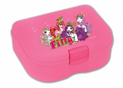 Dracco Frühstücksdose Filly World Rosa Rechteckig Kind 2 Fächer 6x19.5x6 cm leicht zu öffnen Dracco Frühstücksdose Filly World Rosa Rechteckig Kind 2 Fächer 6x19.5x6 cm leicht zu öffnen von Dracco Company