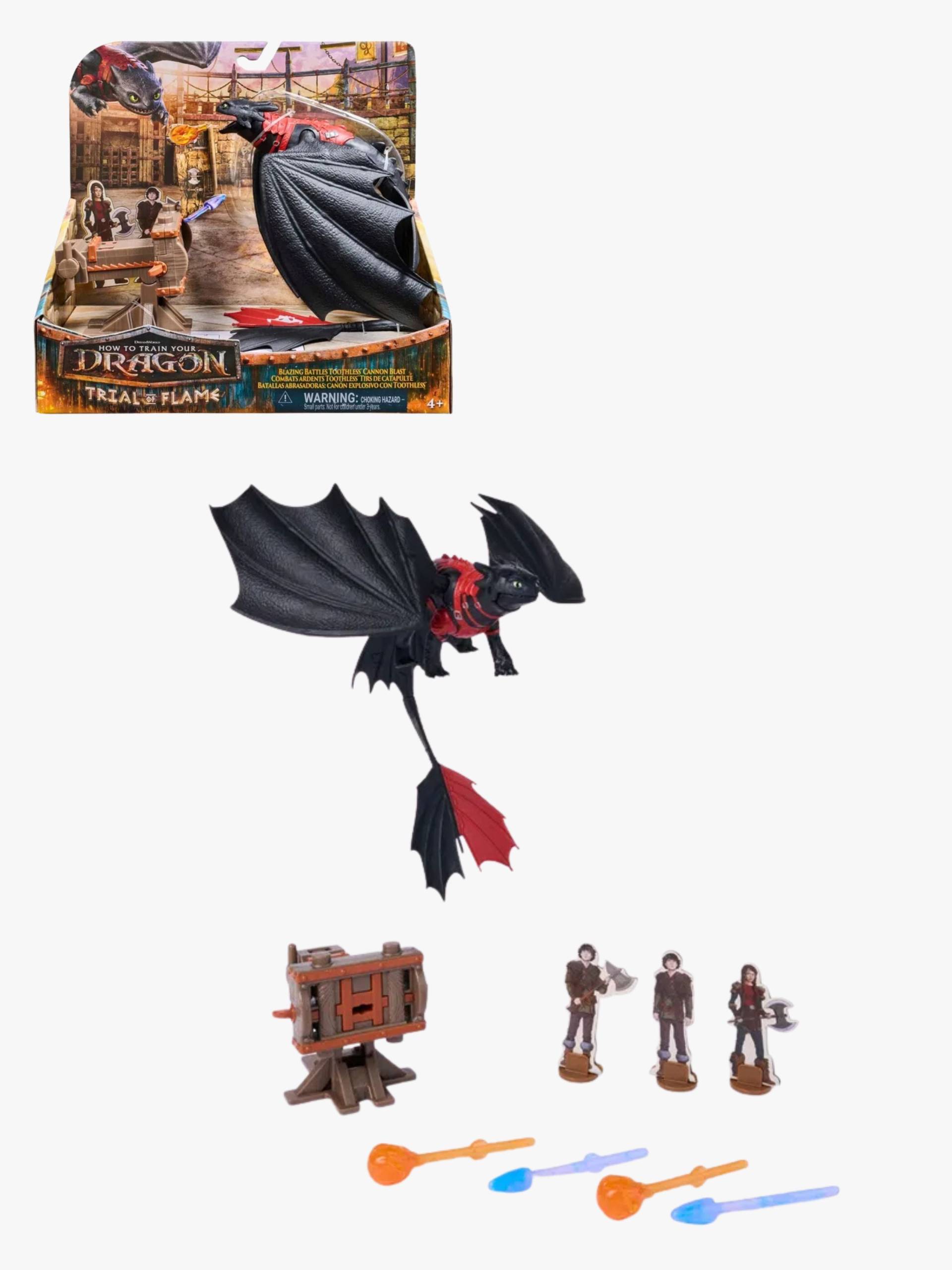 Drachenzähmen leicht gemacht Battle Cannon Mit Ohnezahn Spielzeugset von Drachenzähmen leicht gemacht