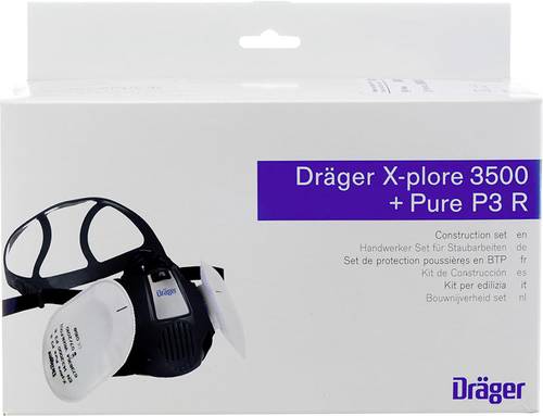 Dräger X-plore® 3500 R56960 Atemschutz Halbmasken-Set P3 R von Dräger