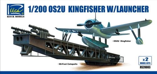 Riich Models RS20003 - Modellbausatz OS2U-3 Kingfisher mit Launcher Riich Models RS20003 - Modellbausatz OS2U-3 Kingfisher mit Launcher von Dragon Models USA