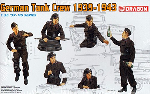 Dragon 500776375-1:35 Deutsche Panzer IV Crew von Dragon Models