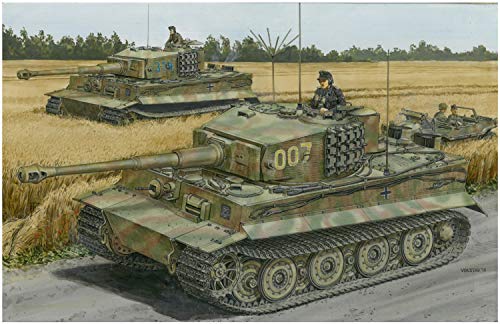 Dragon Pz.Kpfw. VI AUSF.E Sd.Kfz.181 Wittmann's Last Tiger Tank Panzer 1:35 Model Kit Bausatz 6800 von Dragon Models