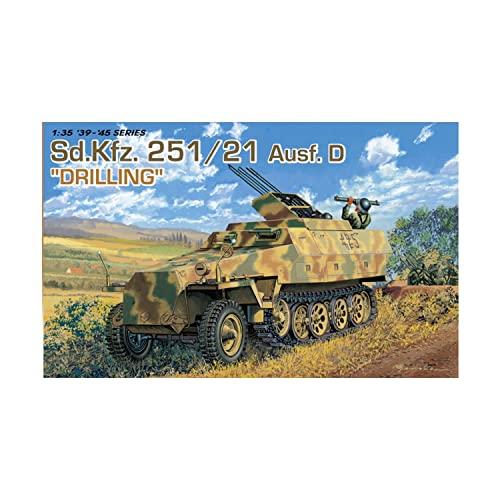 Sd.Kfz. 251/21 Ausführung D Drilling - 1:35 von Dragon Models