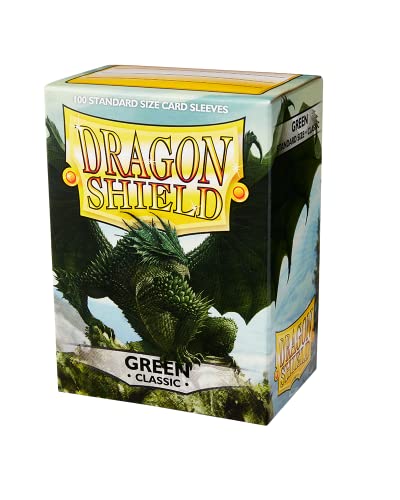 Arcane Tinmen 10004 - Dragon Shield Standard Sleeves, 100 Stück, grün Arcane Tinmen 10004 - Dragon Shield Standard Sleeves, 100 Stück, grün von Dragon Shield