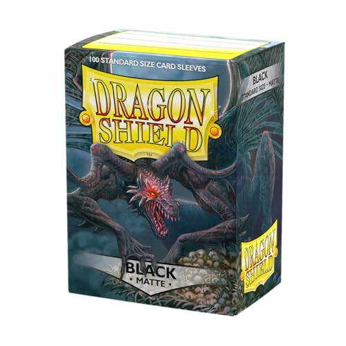 Arcane Tinmen 11002 - Dragon Shield: Matte – Black (100) von Dragon Shield