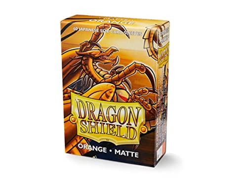 Arcane Tinmen ApS ART11113 Dragon Shield Japanese Card Game, Matte Orange (60 cards) [englische Version] von Dragon Shield