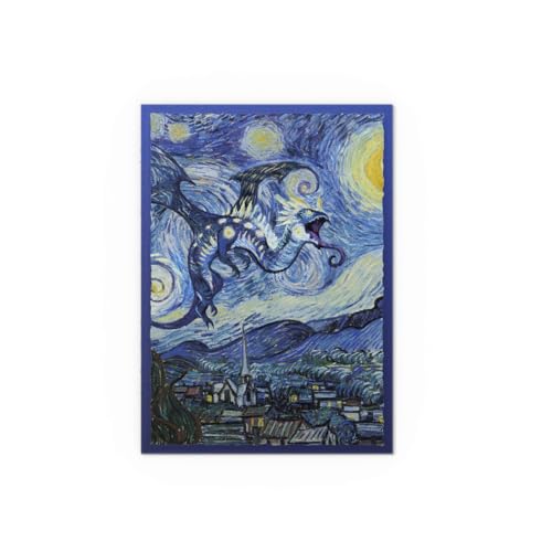 Arcane Tinmen ApS Dragon Shield: Dual Art – Starry Night (100) von Dragon Shield