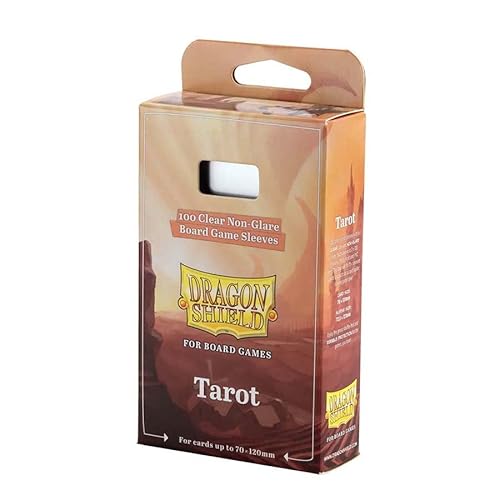 Dragon Shield: Board Game Sleeves Clear/NonGlare – Tarot (100) von Dragon Shield