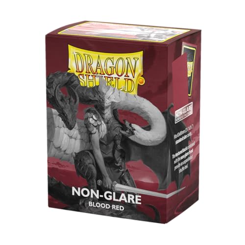 Dragon Shield: Matte – Blood Red, Non Glare V2 (100) von Dragon Shield