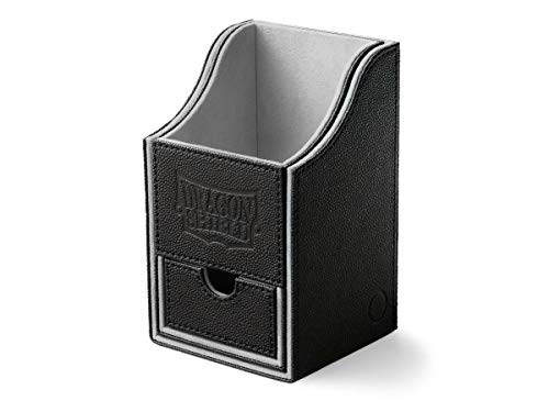 Arcane Tinmen 40206 - Dragon Shield: Nest Box + Dice Tray – Black/Black von Arcane Tinmen