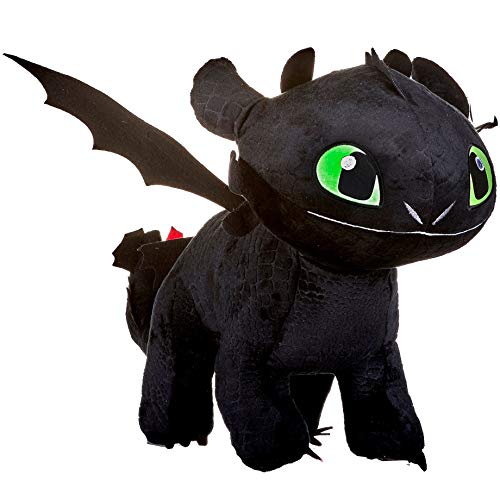 Petoske Toothless Night Fury 40cm Drachenzähmen leicht gemacht 3 Schwarz Plüsch Films How To Train Your Dragon 3 Original leuchtet im Dunkeln Petoske Toothless Night Fury 40cm Drachenzähmen leicht gemacht 3 Schwarz Plüsch Films How To Train Your Dragon 3 Original leuchtet im Dunkeln von Dragon Trainer