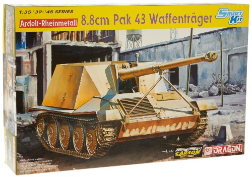 Dragon 500776728-1:35 Ardelt-Rheinmetall PAK 43, Panzer, 8.8 cm von Dragon Models