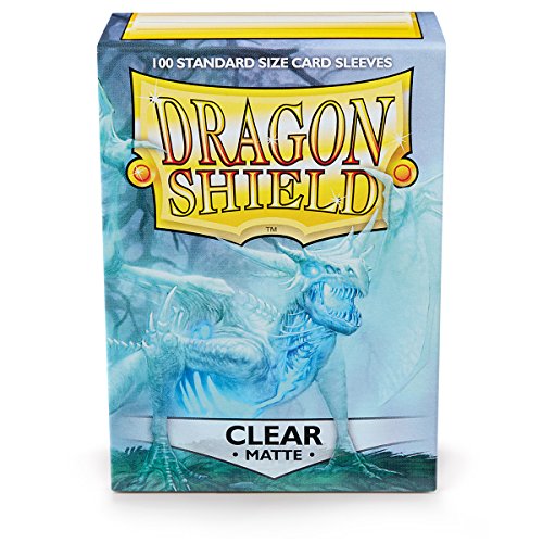 Arcane Tinmen ART11001 Dragon Shield: Matte – Clear (100) von Dragon Shield