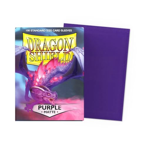 Arcane Tinmen ART11009 Dragon Shield: Matte – Purple (100) von Dragon Shield