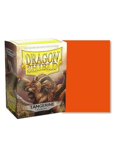 Arcane Tinmen ApS ART10030 Dragon Shield: Tangerine (100), Multicoloured von Arcane Tinmen