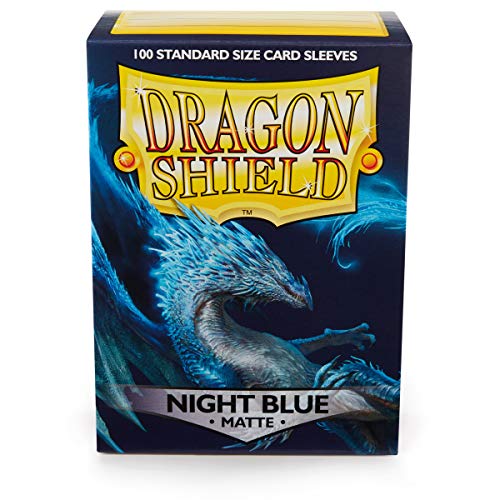 Arcane Tinmen ART11042 Dragon Shield: Matte – Night Blue (100) von Dragon Shield