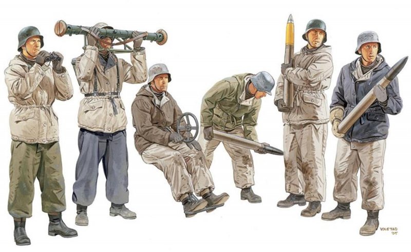 Flak Artillery Crew (Winter 43-45) von Dragon