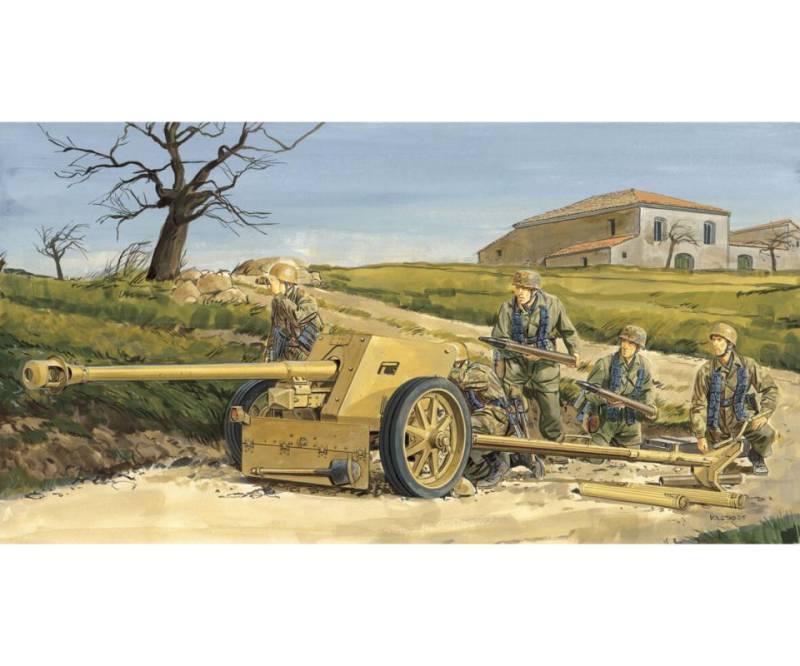 PAK 40 Late Type w/FallschJäger ´44 PAK 40 Late Type w/FallschJäger ´44 von Dragon