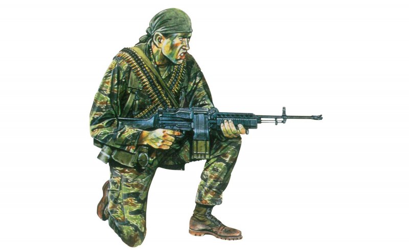 U.S. Navy Seal, Vietnam War von Dragon