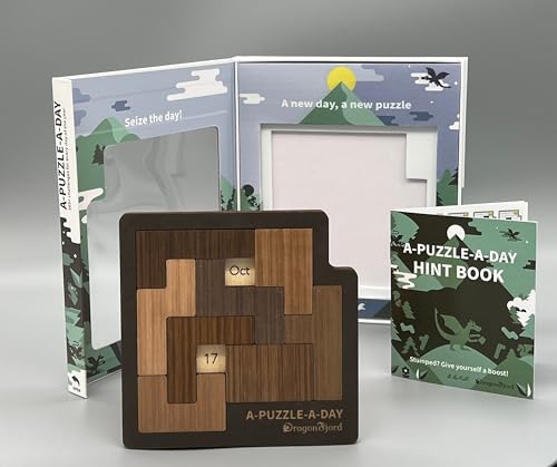 A-Puzzle-A-Day Premium Boxed Edition – Das Original Kalenderpuzzle mit 365+ Herausforderungen für jeden Tag des Jahres, von DragonFjord mit magnetischer Aufbewahrungsbox und Hinweisbuch A-Puzzle-A-Day Premium Boxed Edition – Das Original Kalenderpuzzle mit 365+ Herausforderungen für jeden Tag des Jahres, von DragonFjord mit magnetischer Aufbewahrungsbox und Hinweisbuch von DragonFjord