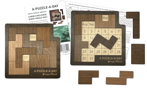 A-Puzzle-A-Day Deluxe - Das Original Tageskalender-Puzzle mit 365+ Herausforderungen für jeden Tag des Jahres, von DragonFjord A-Puzzle-A-Day Deluxe - Das Original Tageskalender-Puzzle mit 365+ Herausforderungen für jeden Tag des Jahres, von DragonFjord von DragonFjord