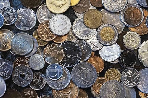 10 verschiedene Weltmünzen aus verschiedenen Ländern - Alter Fremdwährungsmix | Globale Münzsammlung für Sammler, Alben, Münzgläser & pädagogische Nutzung von Dragonfire Dice