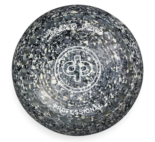 Drakes Pride Professional Bowls - Grey/White/Black, Gripped, Size 2, Heavy von Drakes Pride