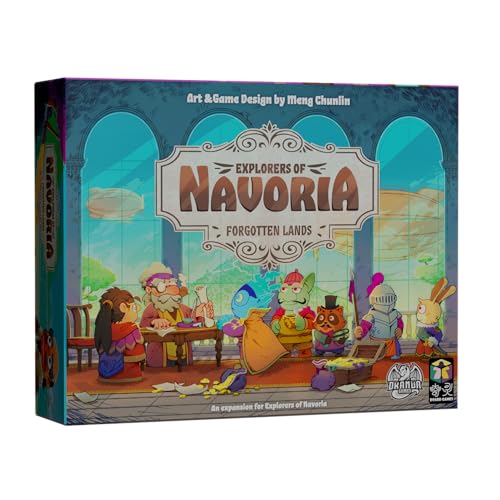 Dranda Games Explorers of Navoria Forgotten Lands Expansion – Asymmetrische Kräfte, Solo-Kampagne und neue Inhalte von Dranda Games