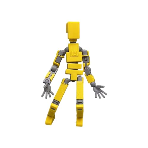 Dranng 3D Gedrucktes Spielzeug, Ganzkörperaktivitätsroboter Actionfiguren Körper Desktop Dekorationen, Desktop Dekoration Für Spieleliebhaber Tragbares Spielzeug Für Zuhause Kindergarten von Dranng