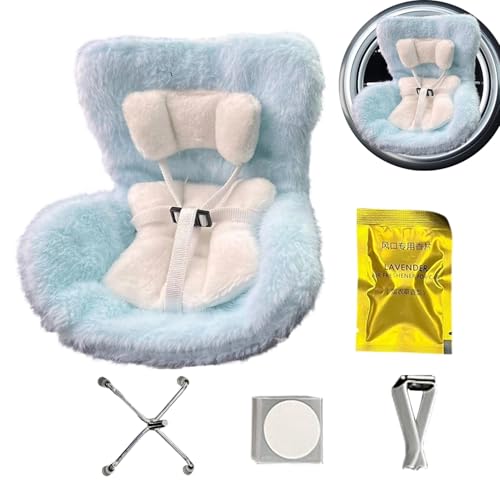 Dranng Baby Puppen Autositz | Puppensitz,Süßer 17cm Plüschsitz für Kinder Fahrzeug Deko Reisespiel Dranng Baby Puppen Autositz | Puppensitz,Süßer 17cm Plüschsitz für Kinder Fahrzeug Deko Reisespiel von Dranng