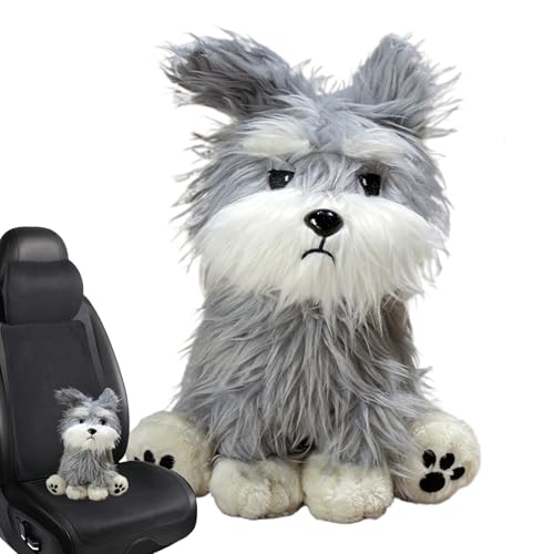 Dranng Kuscheltier Hund | Plüsch Hund Dekofigur Für Tisch,Kuscheltier Modell & Schlafbegleiter Geschenk von Dranng