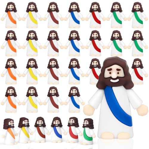Draupnir Kleine Jesus-Figuren, Regenbogenfarben, 30 Stück Draupnir Kleine Jesus-Figuren, Regenbogenfarben, 30 Stück von Draupnir