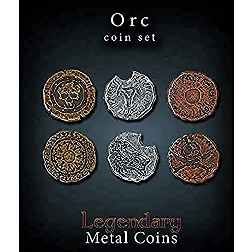 Drawlab 93715 - Orc Coin Set (24 Stück) von Drawlab Entertainment