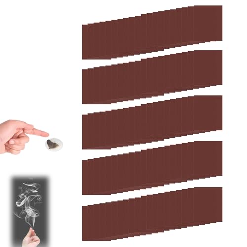 Drbrrly My Mystic Smoke, Finger Rauch Magie, Magic Finger Smoke, Magic Trick Finger's Smoke Hell's Smoke, Zauberrequisiten, bei denen mit den Fingern Rauch Erzeugt Wird (5 x 7 cm, 100PCS) von Drbrrly