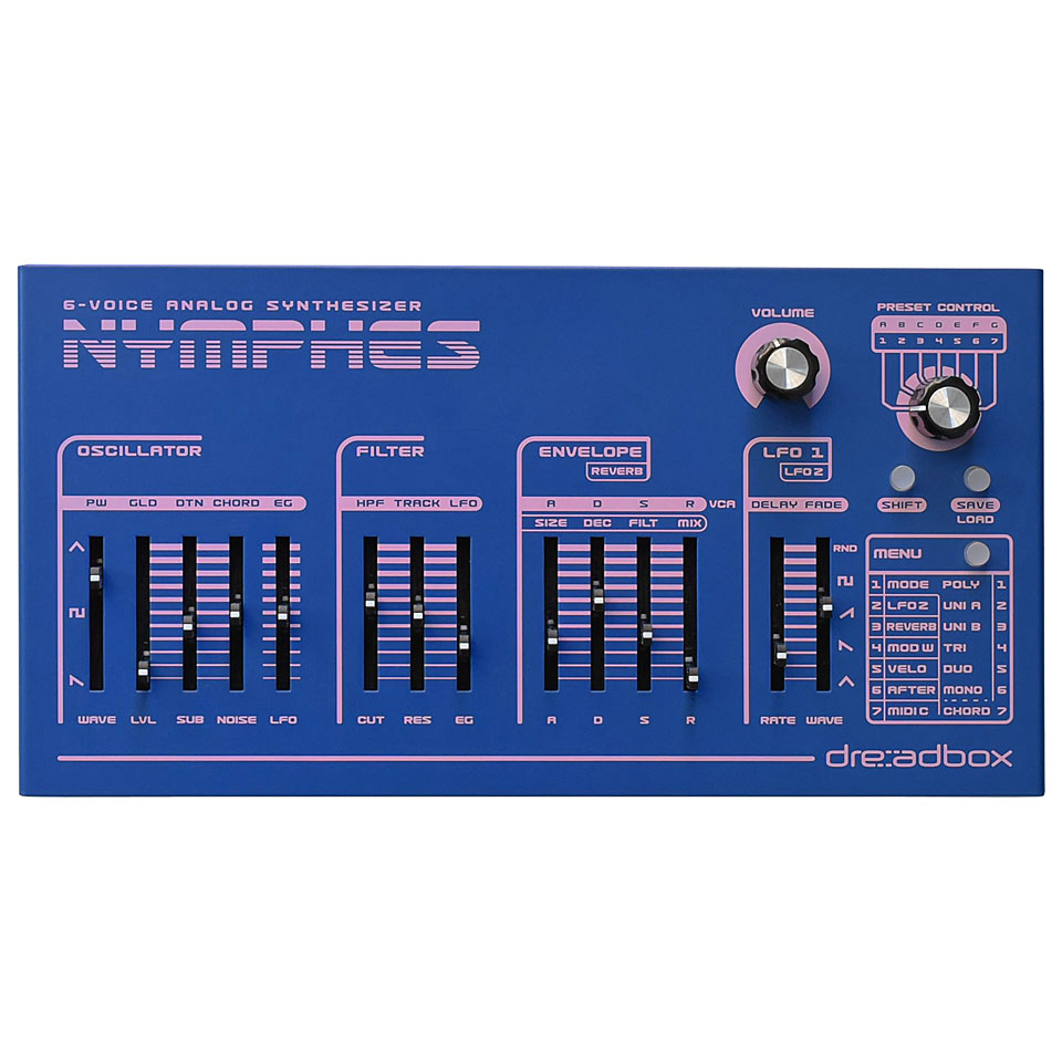Dreadbox Nymphes Synthesizer von Dreadbox