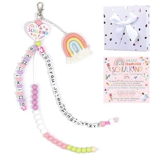 Schultüte Füllung, Rechenkette 1. Klasse Geschenk Schultüte Mädchen, Einschulung Mädchen Schulkind 2025 Glücksbringer Schulanfang Geschenke zur Einschulung für Mädchen mit Grußkarte Geschenkbox Schultüte Füllung, Rechenkette 1. Klasse Geschenk Schultüte Mädchen, Einschulung Mädchen Schulkind 2025 Glücksbringer Schulanfang Geschenke zur Einschulung für Mädchen mit Grußkarte Geschenkbox von Dreaku