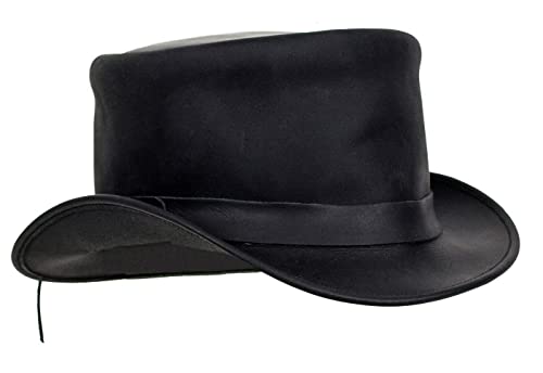 Dream Apparel Herren Zylinder, Leder, Schwarz Dream Apparel Herren Zylinder, Leder, Schwarz von Dream Apparel
